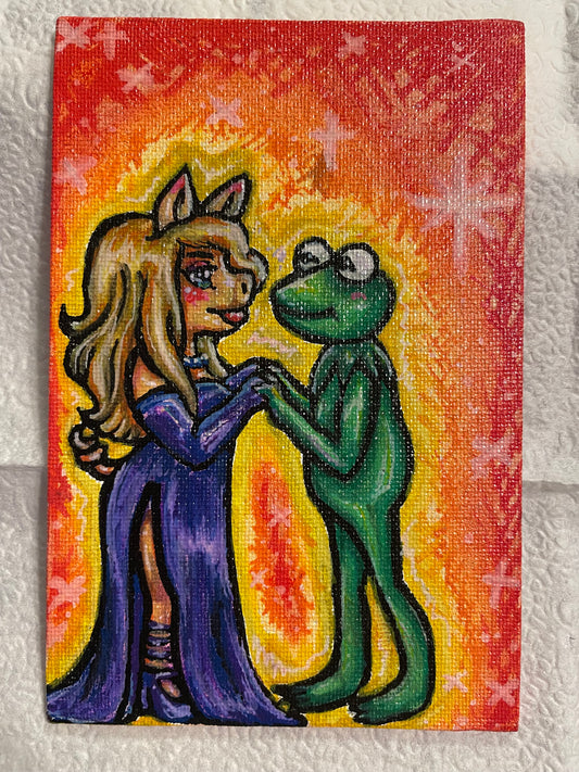 Simply Yours Frog and Pig Painting