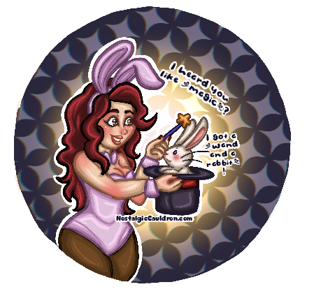 Magic Pinback Button - 85mm