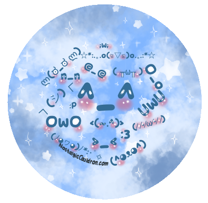 Kaomoji Pinback Button - 25mm