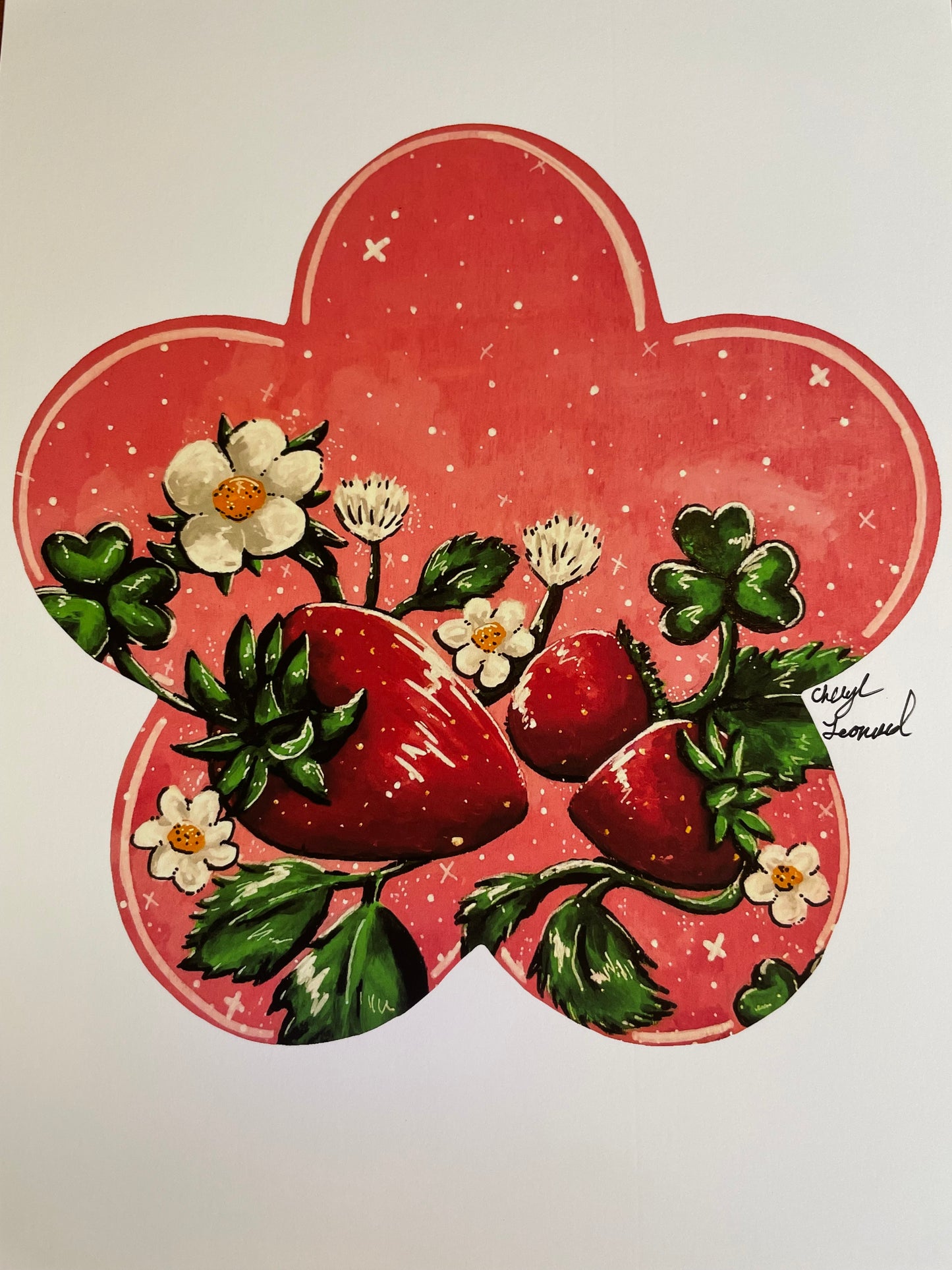 Strawberry Spring Art Print