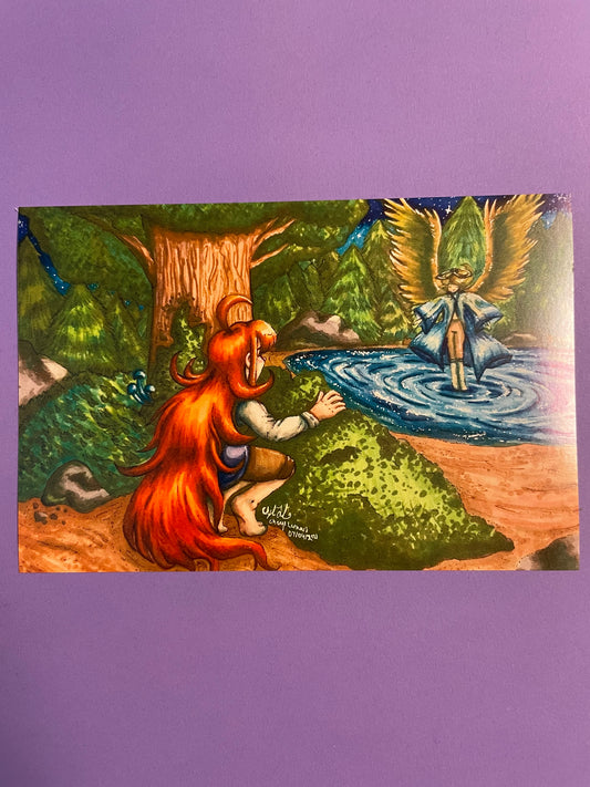 “A Fated Meeting” Art Print