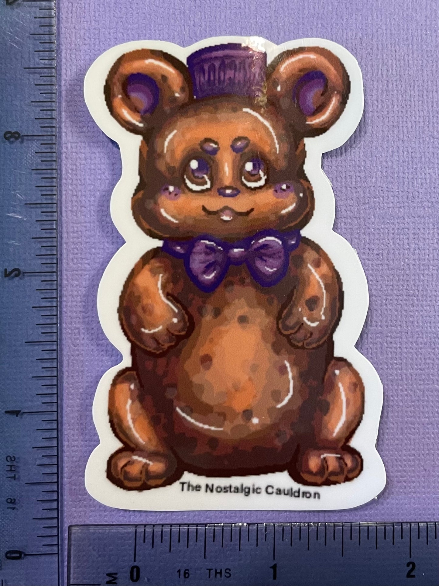 Gummy Honey Bear Sticker - Chocolate Flavor