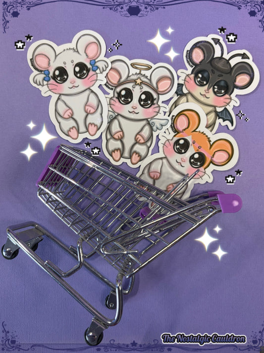 Hamster Friends Stickers