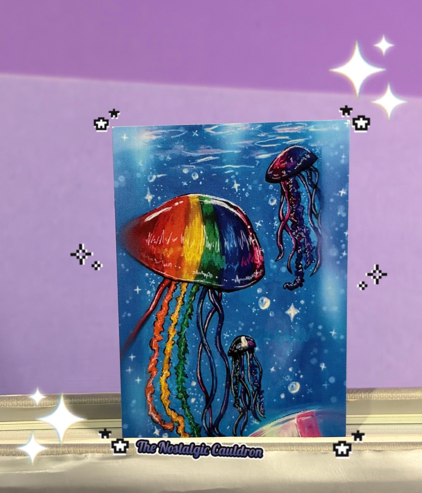 “You Belong” Jellyfish Pride Bookmark