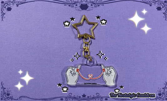 String of Fate - Pinkie Promise Acrylic Keychain