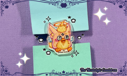 Angelic 90’s Electronic Toy Acrylic Pin