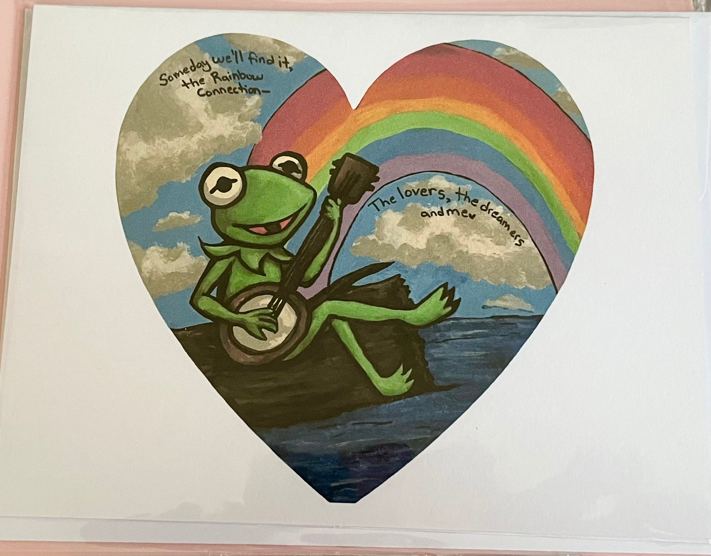 Frog Greeting A2 Card