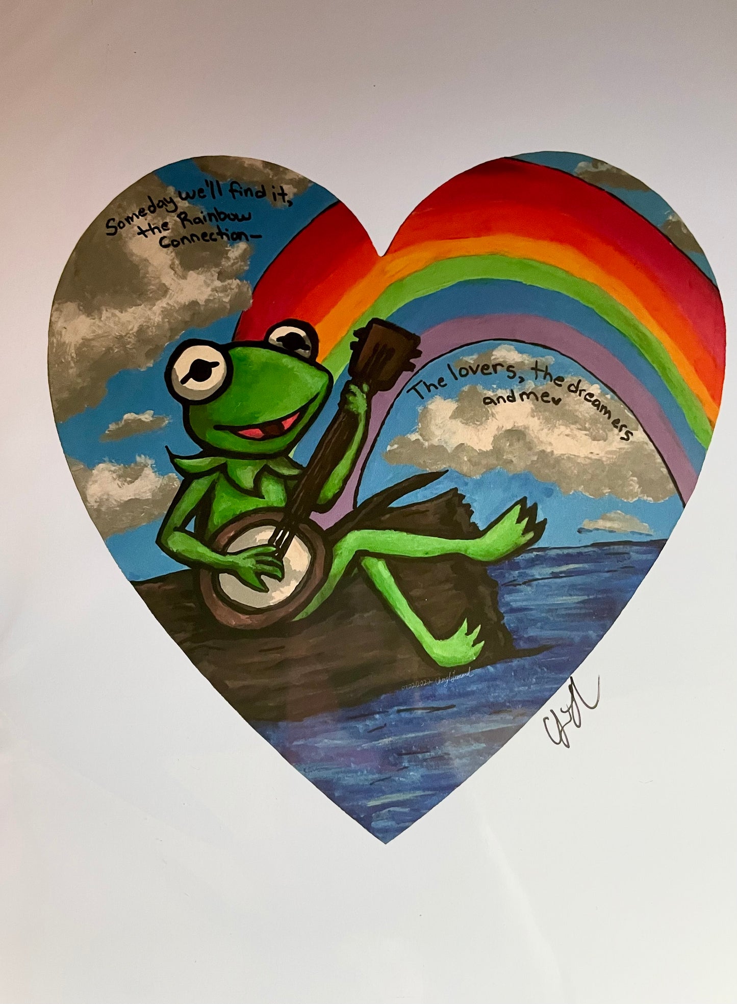 “Frog Banjo” Print