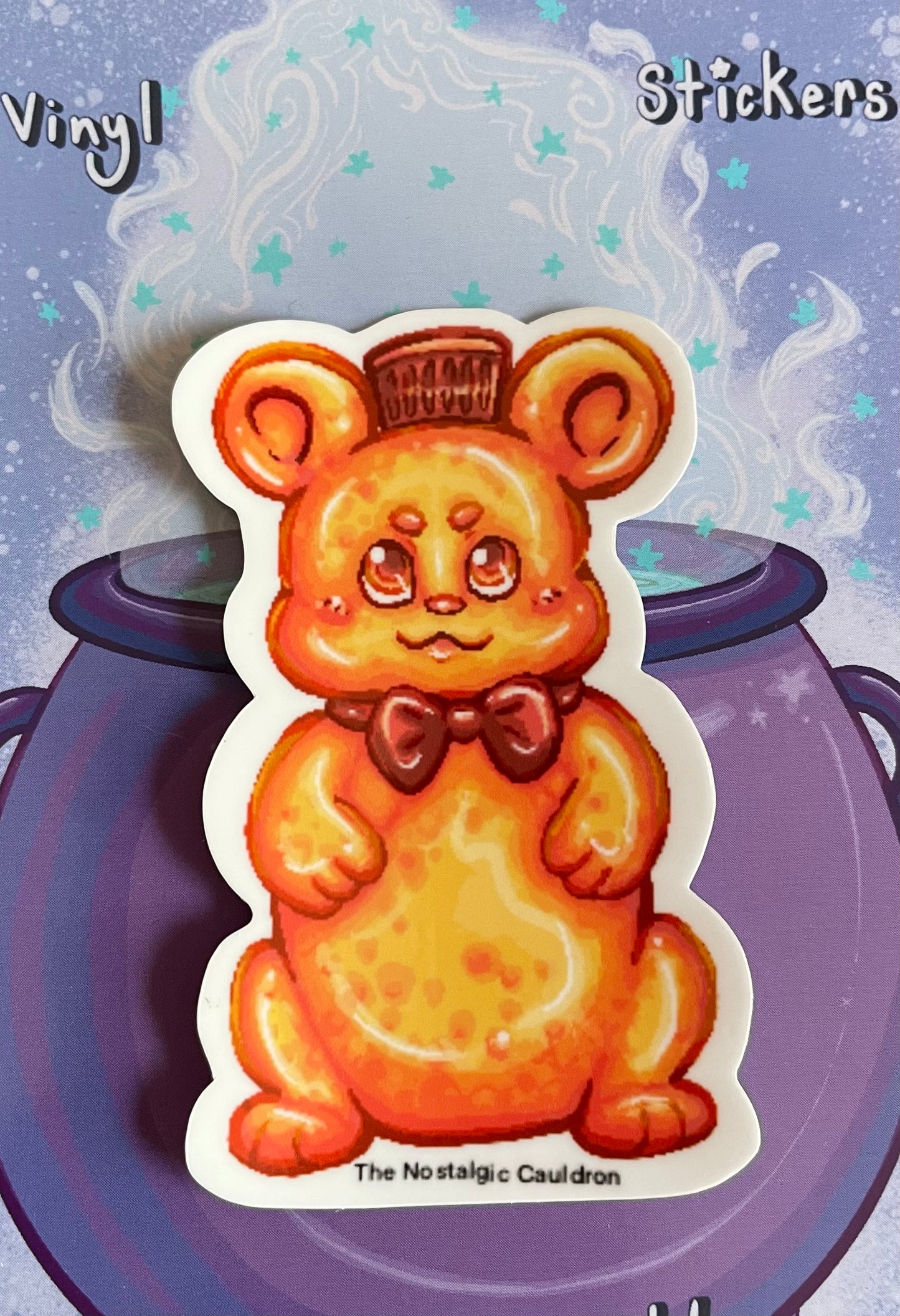 Gummy Honey Bear Sticker - Classic Honey Flavor