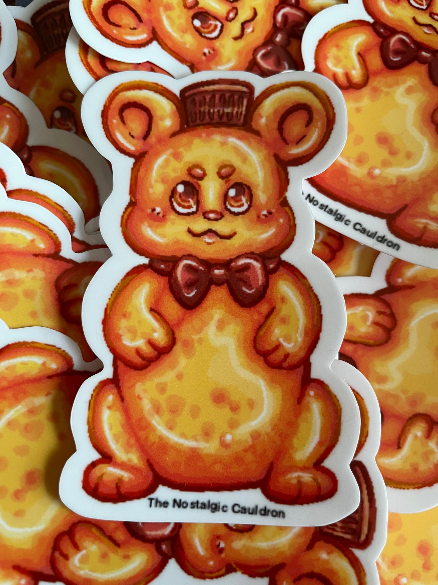 Gummy Honey Bear Sticker - Classic Honey Flavor