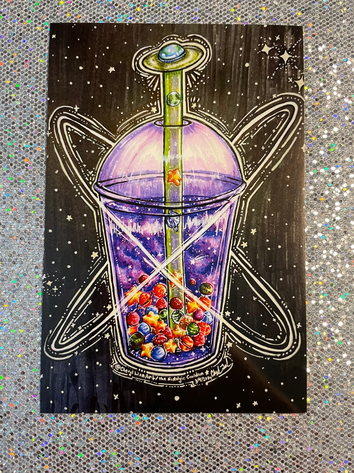 Boba Galaxy Art Print