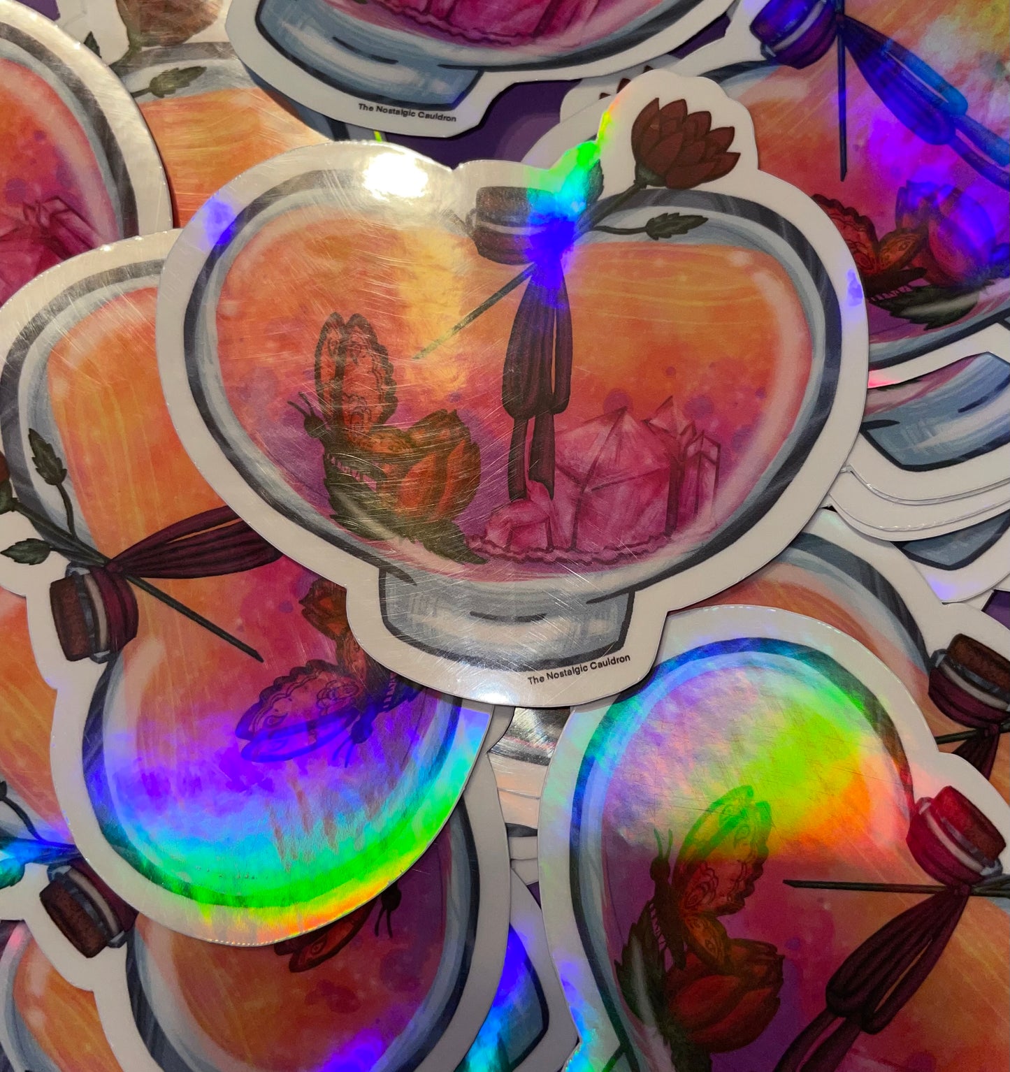 Holographic Love Potion Sticker