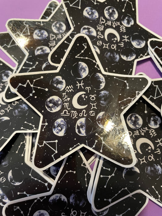 “Star Sign” Sticker