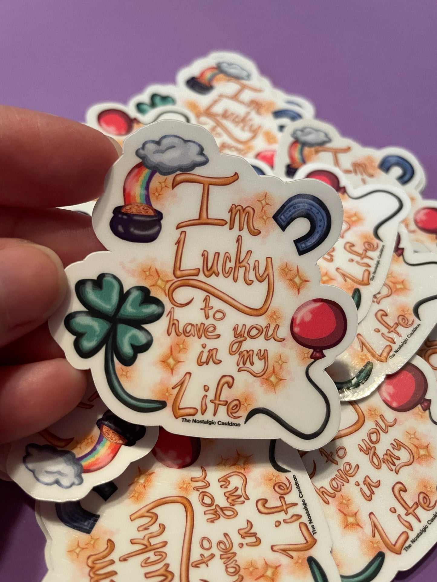 Lucky Charm Mini Sticker