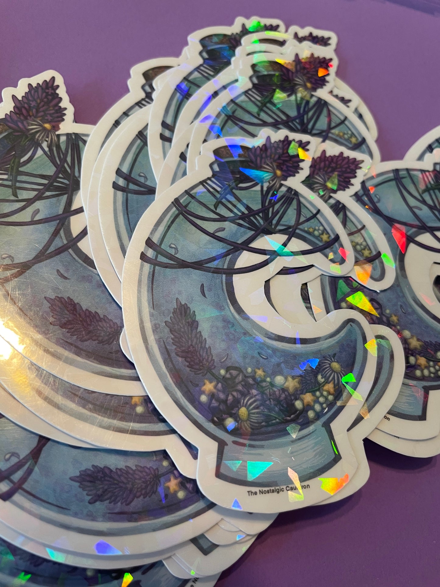 Holographic “Sleep Potion” Sticker