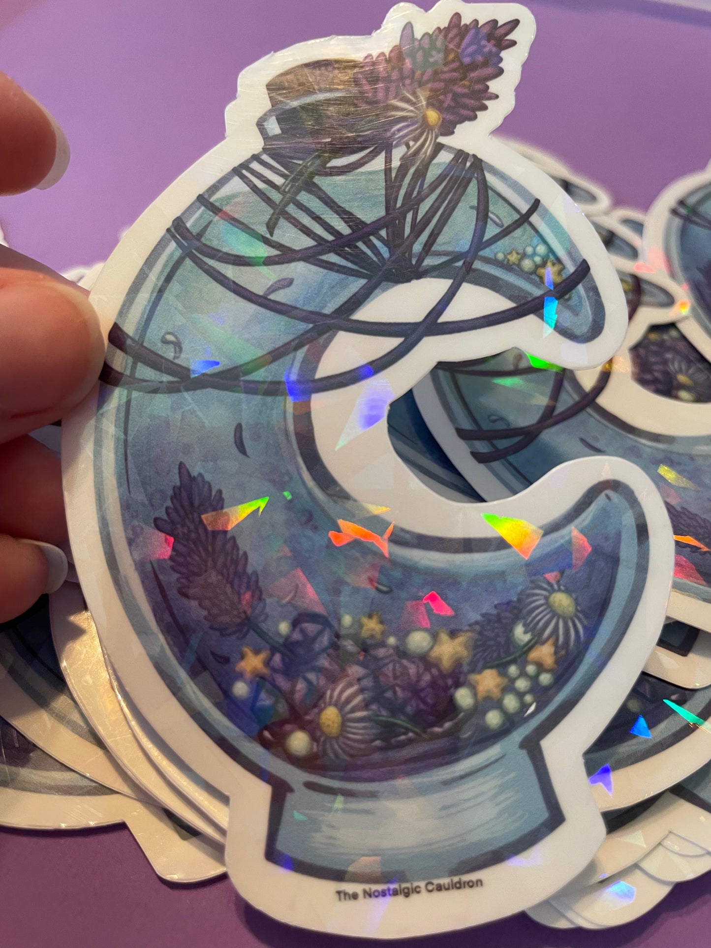 Holographic “Sleep Potion” Sticker