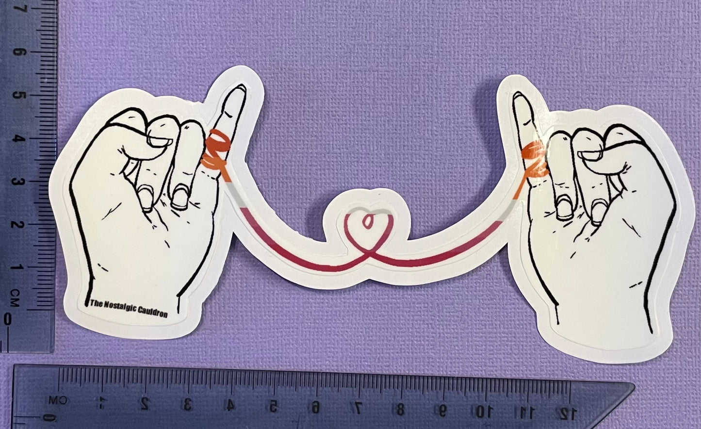 Lesbian - String of Fate Sticker