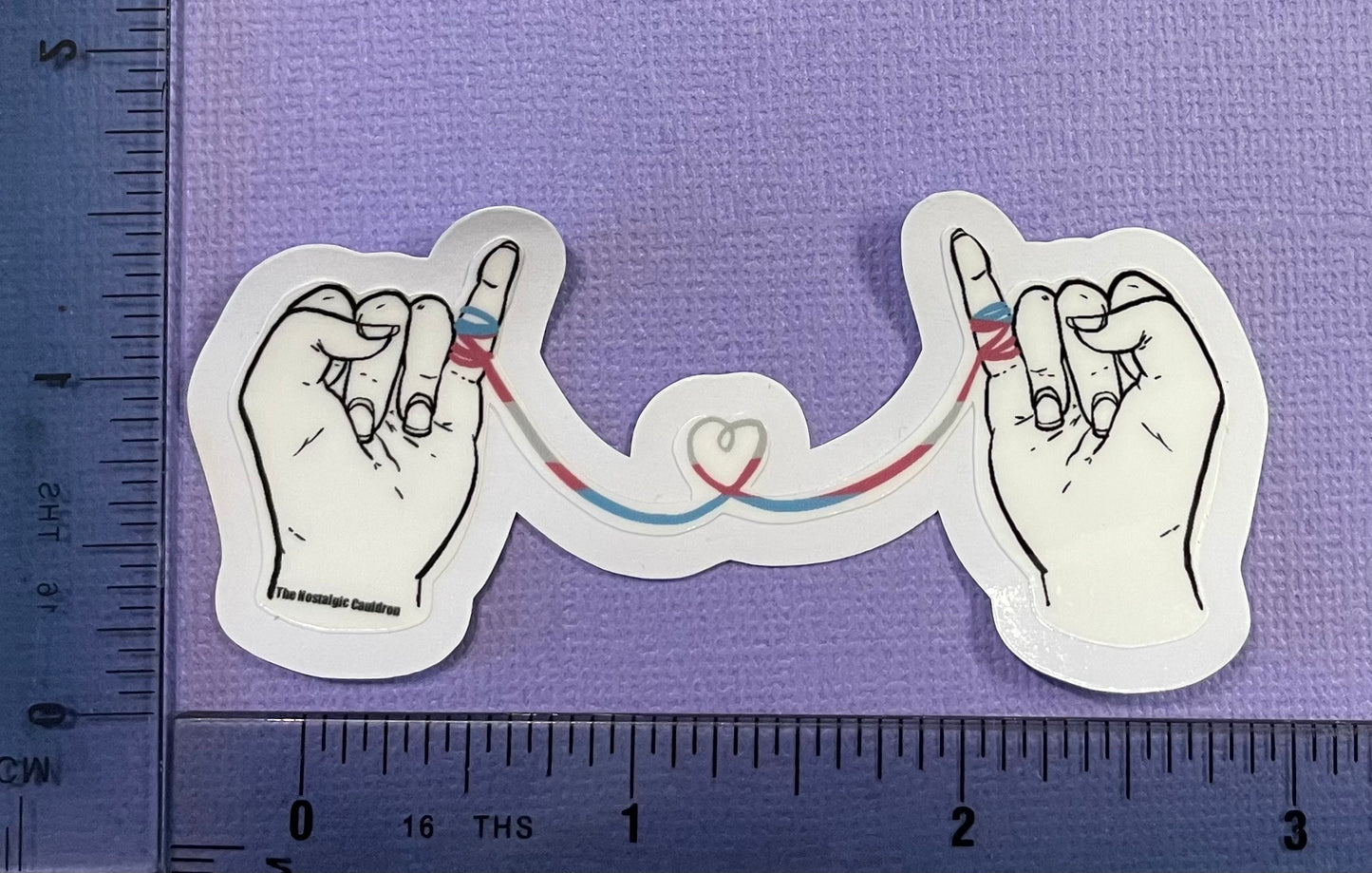 Transgender - Mini String of Fate Sticker