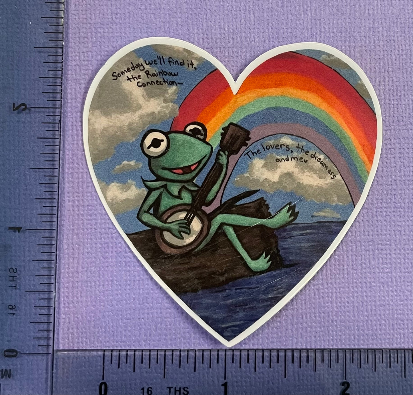 “Banjo Frog” Sticker