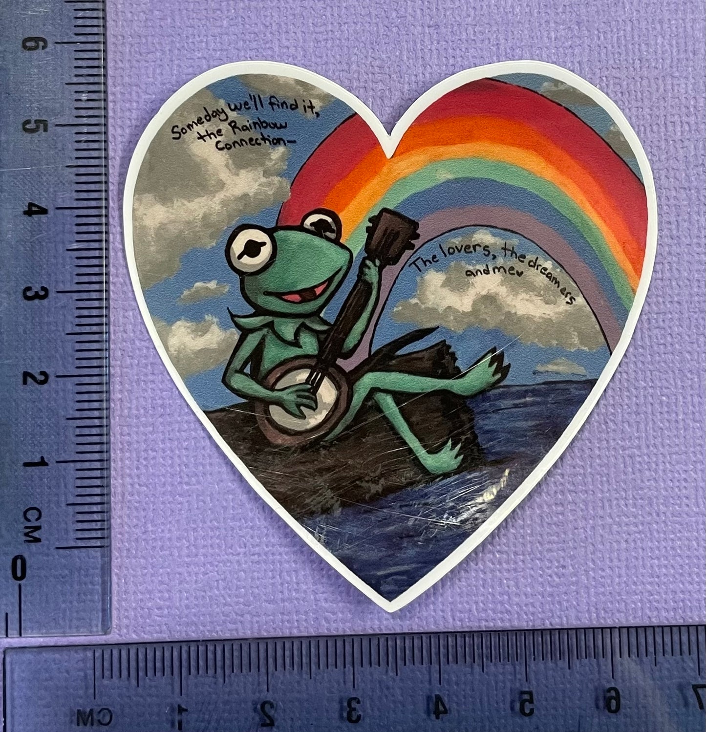 “Banjo Frog” Sticker