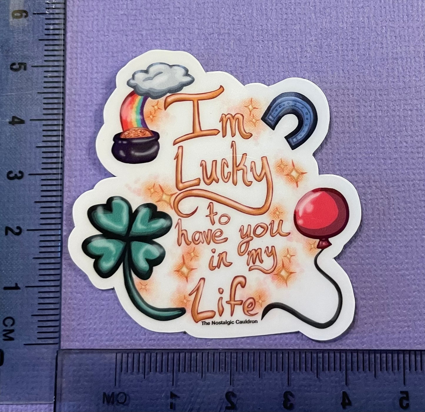 Lucky Charm Mini Sticker