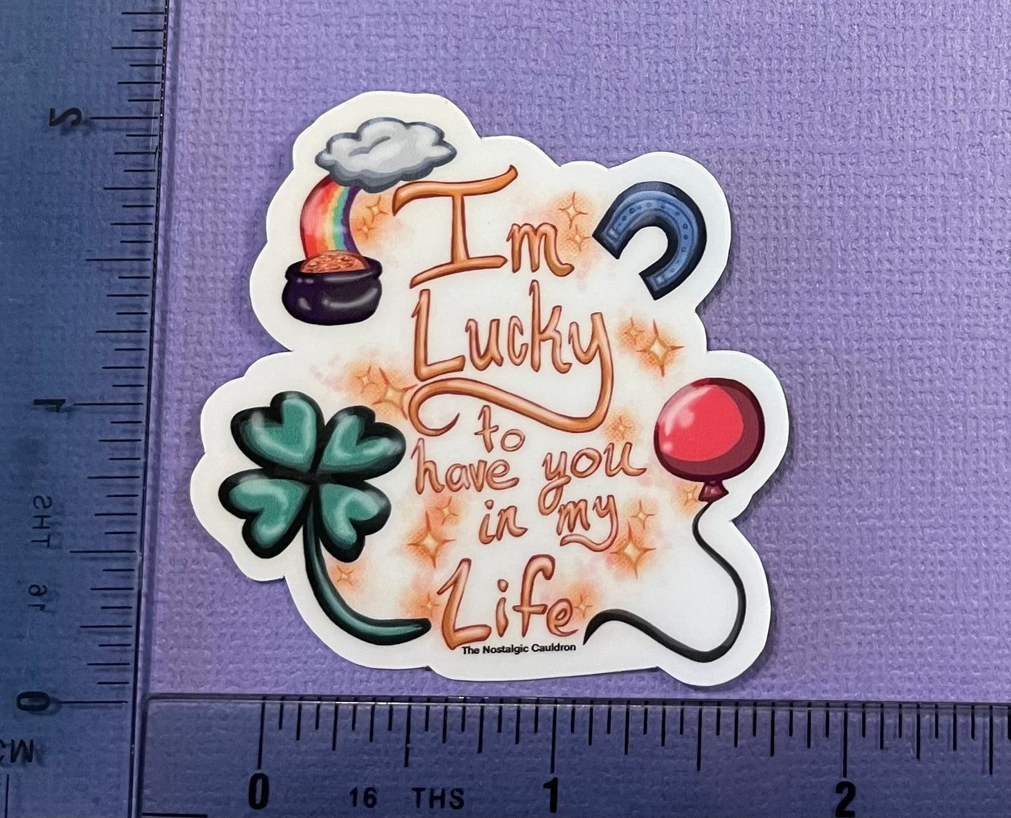 Lucky Charm Mini Sticker