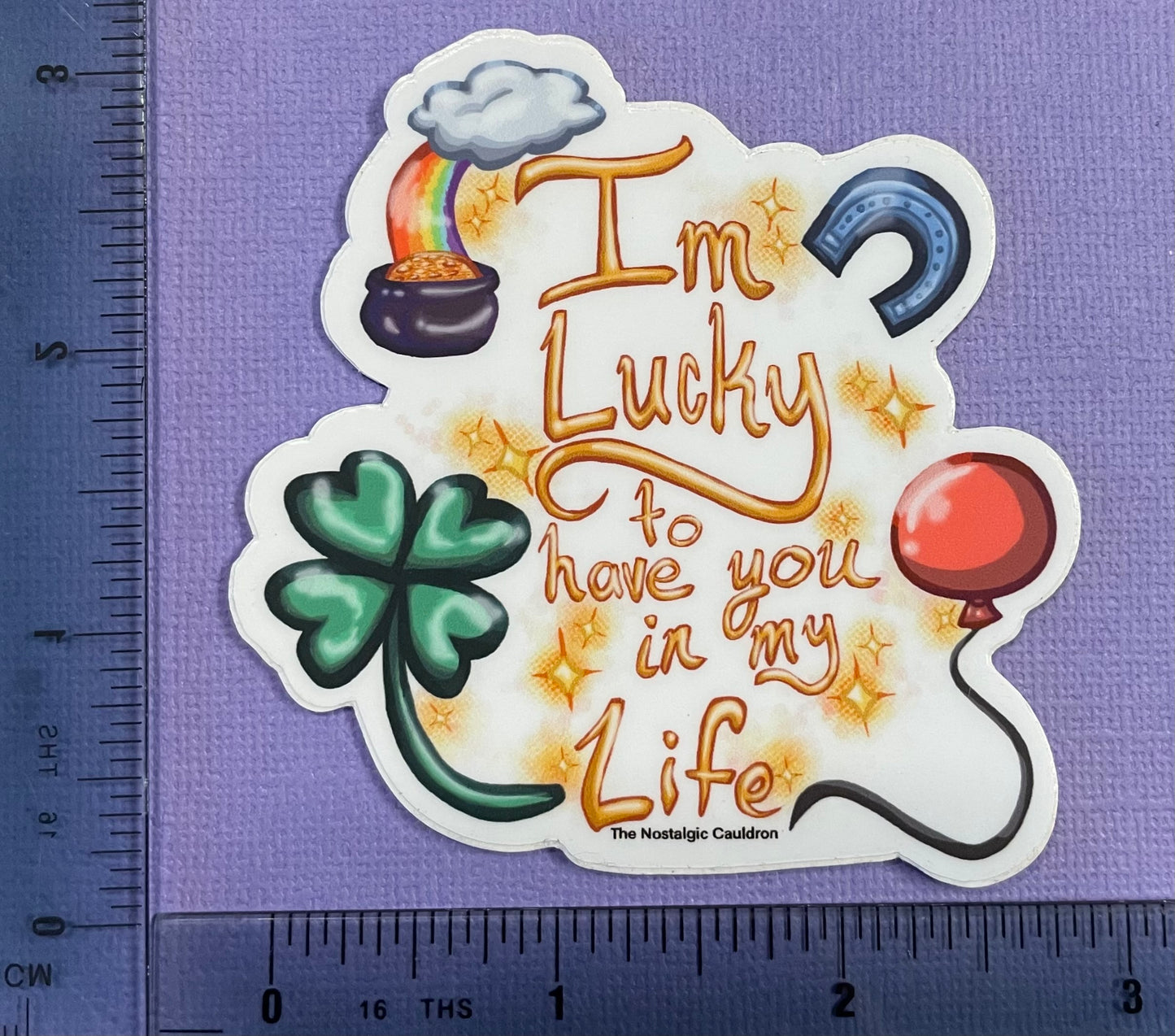 Lucky Charm Sticker