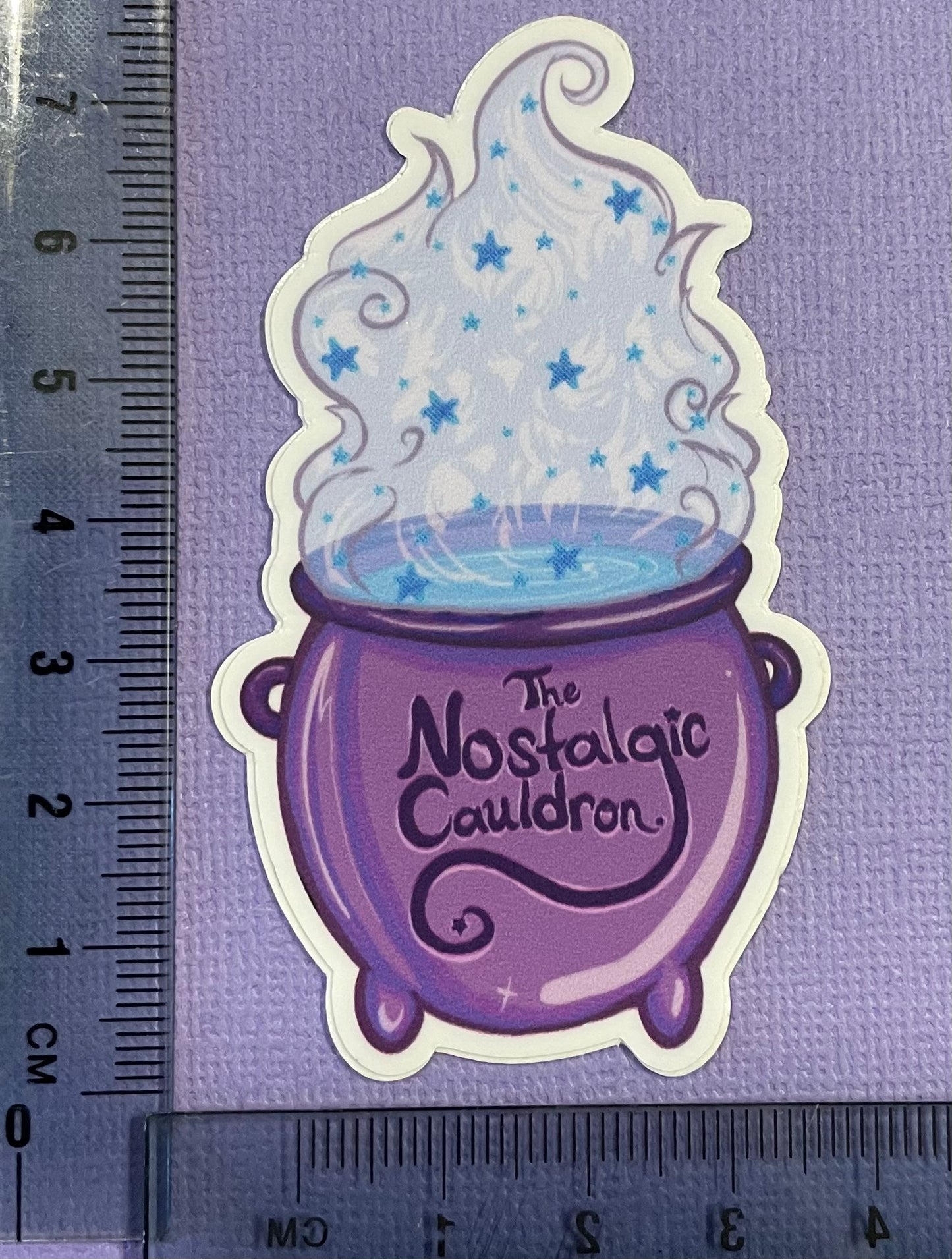 Nostalgic Cauldron Logo Sticker