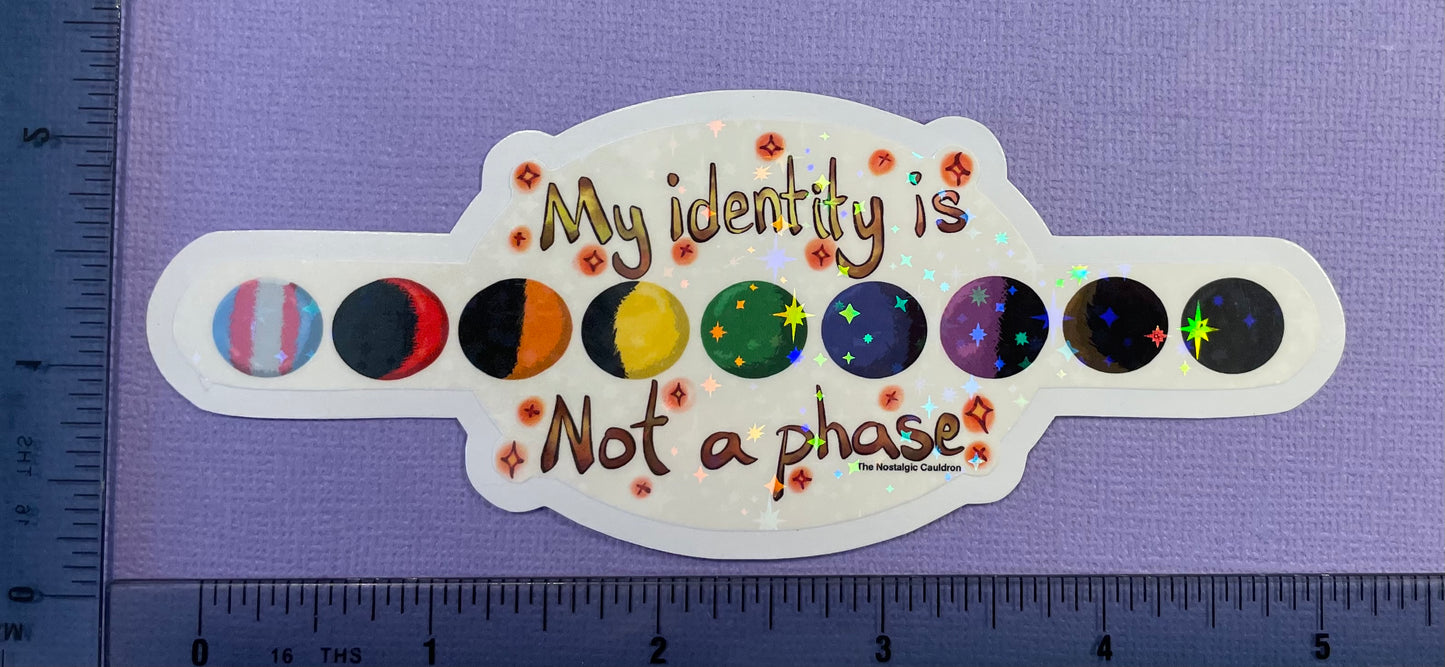 Holographic Not a Phase Sticker