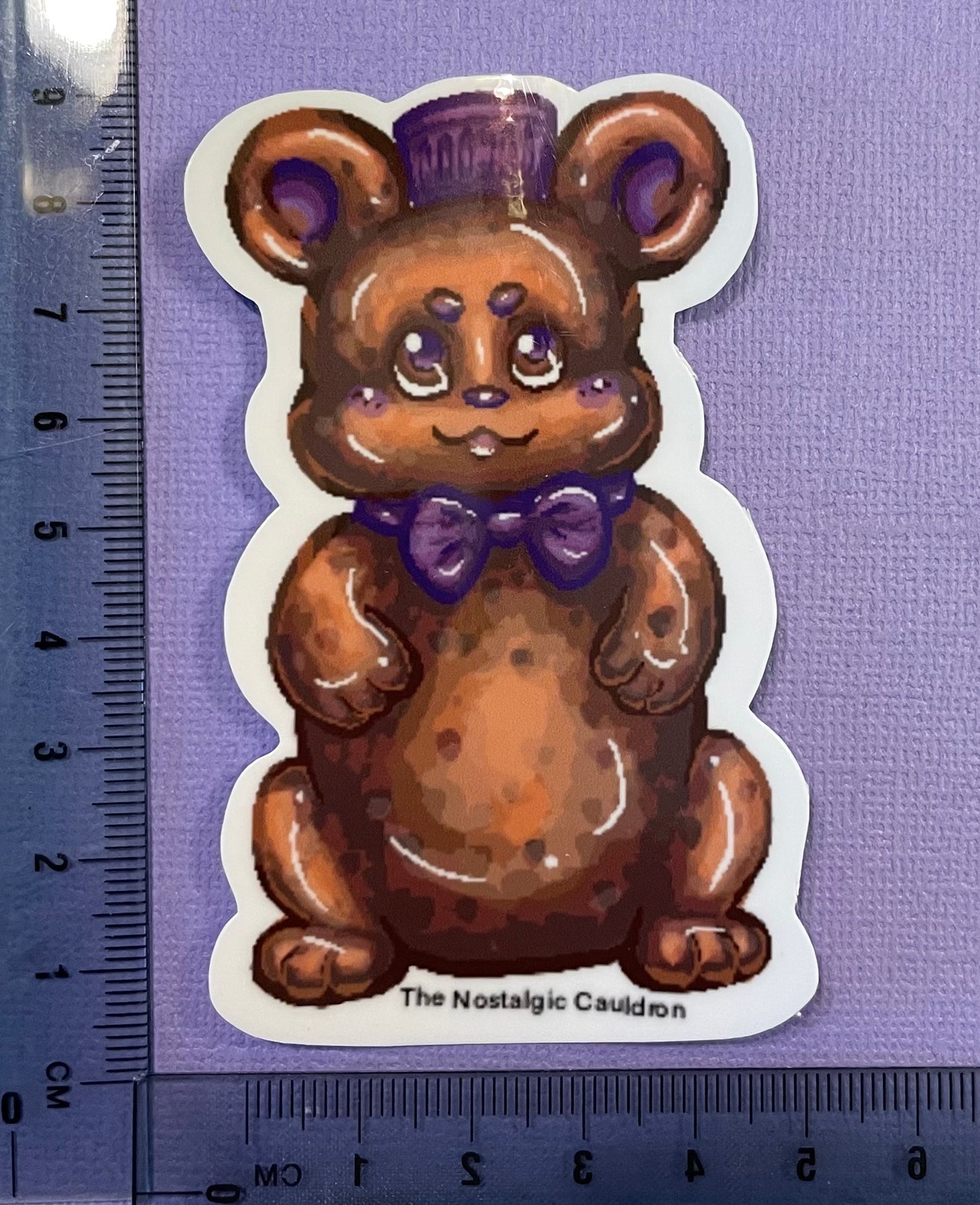 Gummy Honey Bear Sticker - Chocolate Flavor