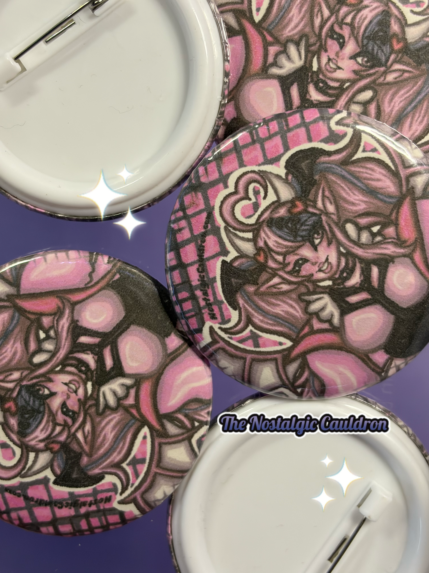 Iron Mouse Vtuber Pinback Button - 85mm