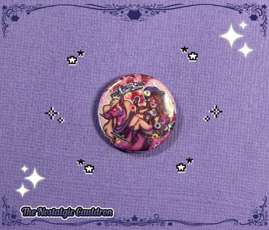 Pony Club Official Member Pinback Button - 25mm