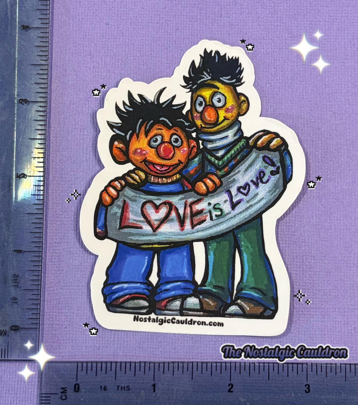 Love Puppets Sticker