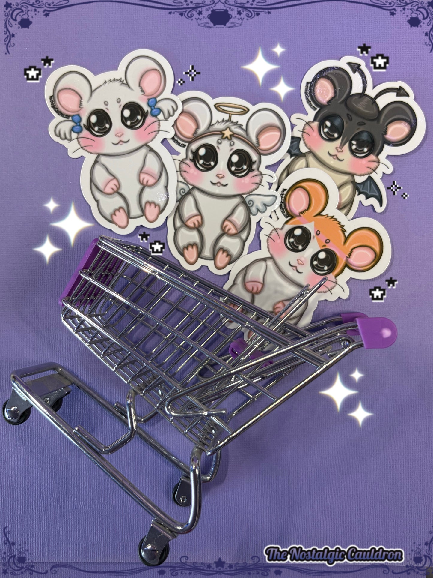 Hamster Friends Stickers