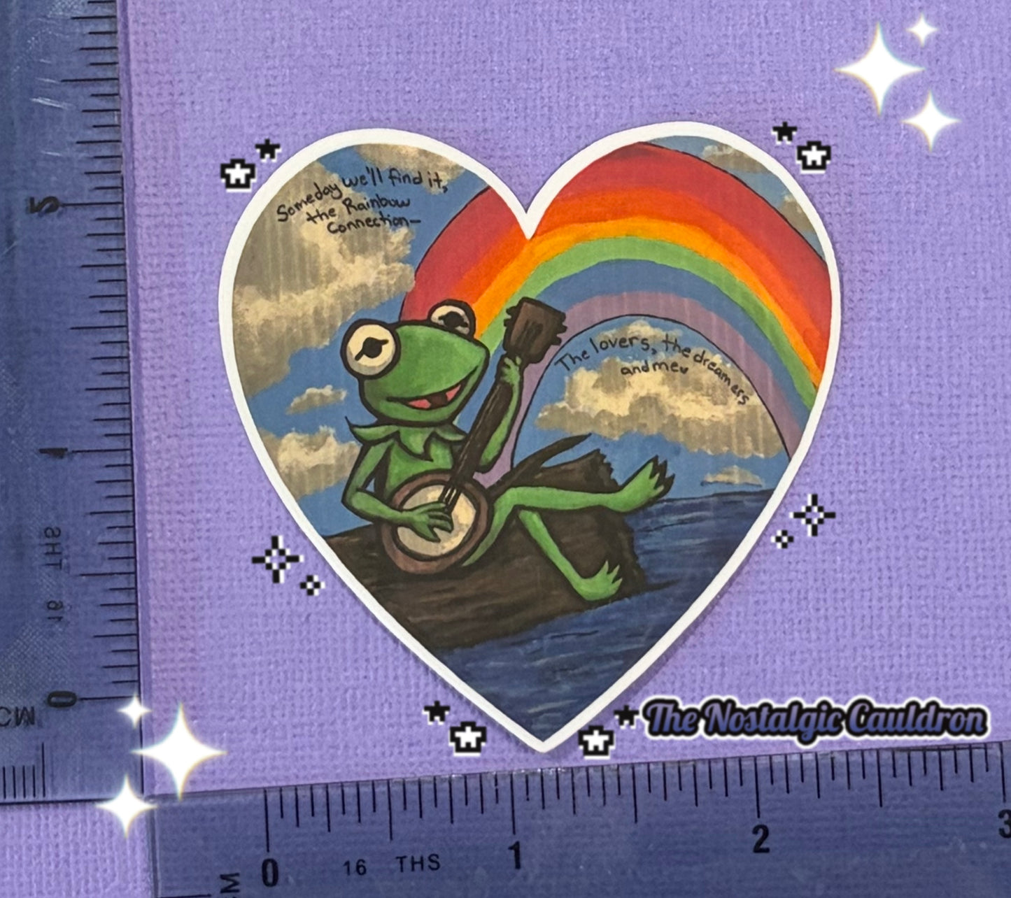 “Banjo Frog” Sticker