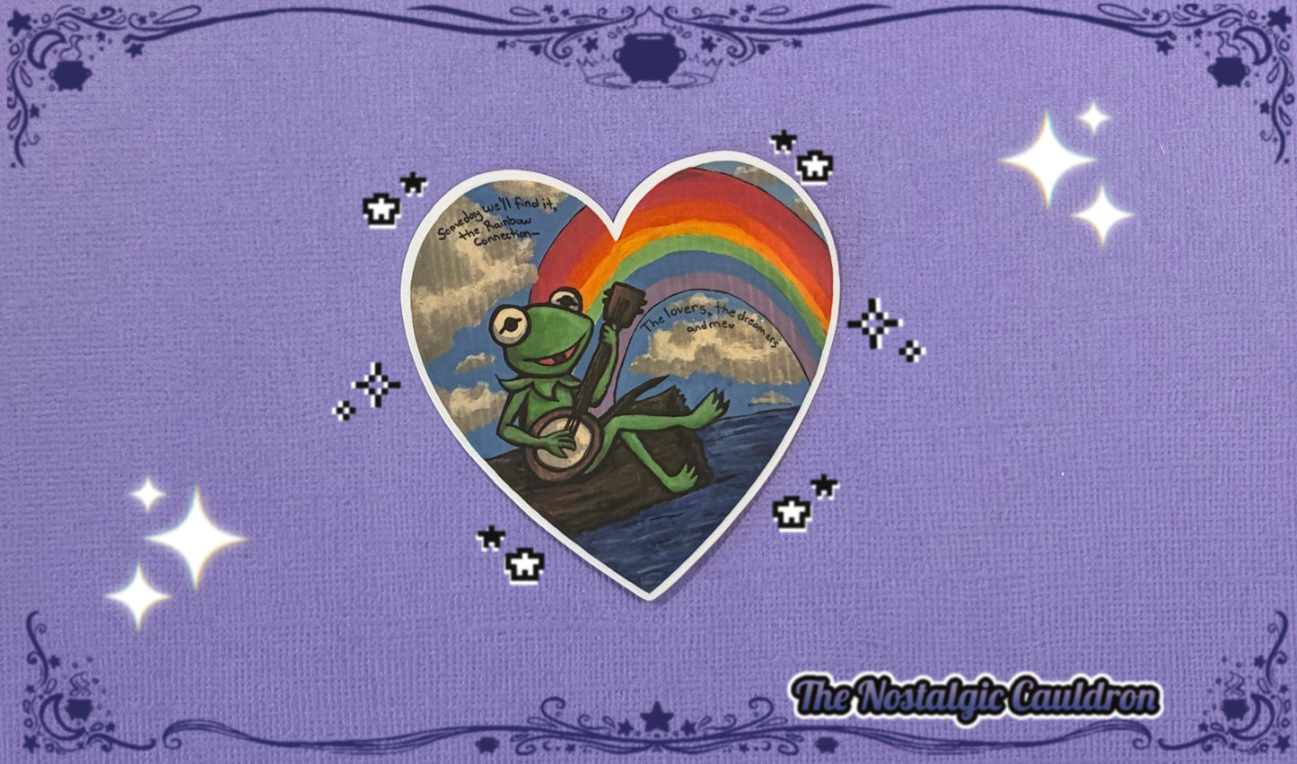 “Banjo Frog” Sticker