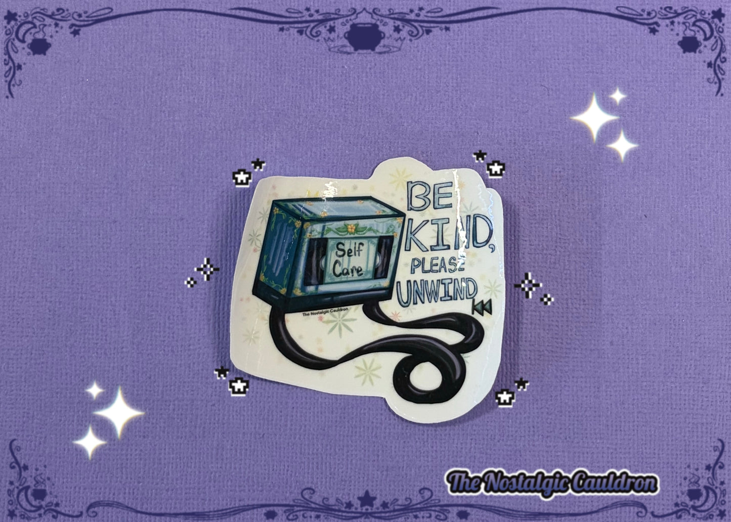Unwind Sticker
