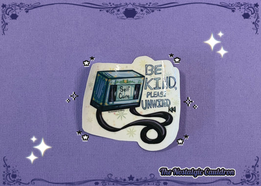 Unwind Sticker
