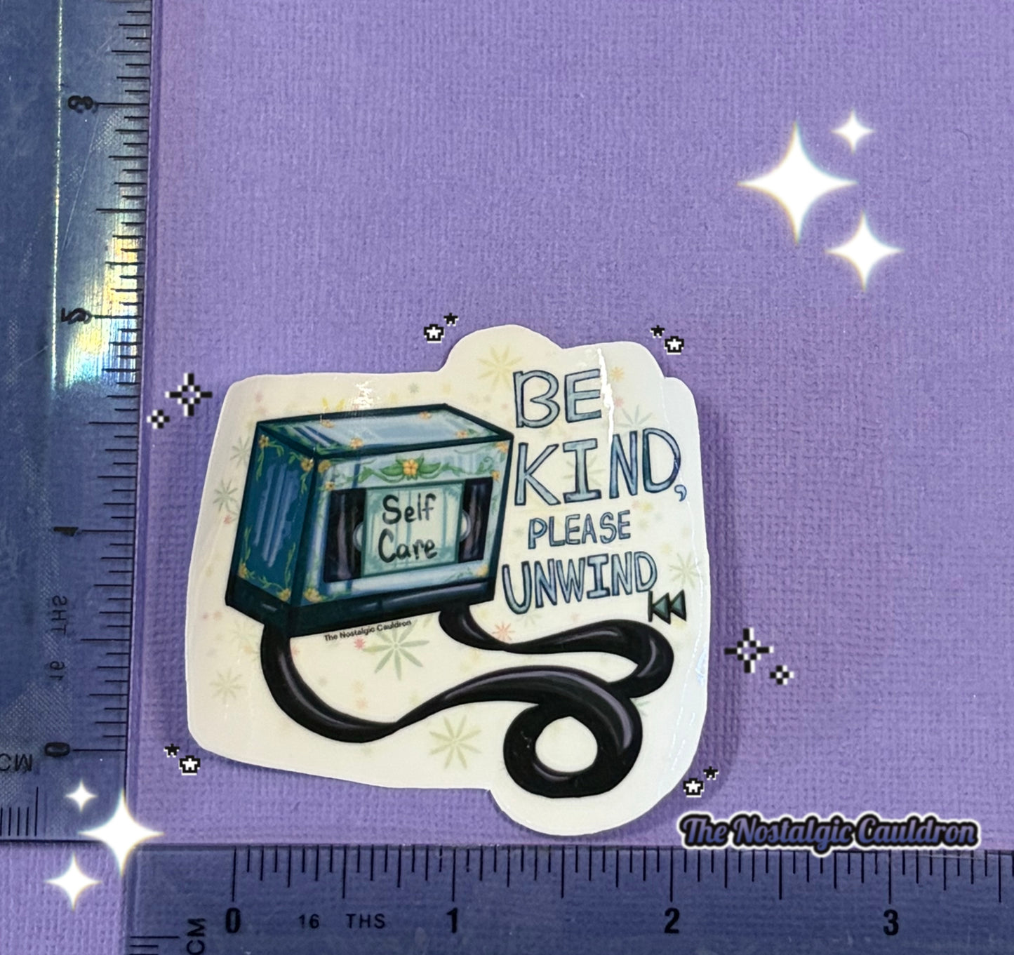 Unwind Sticker