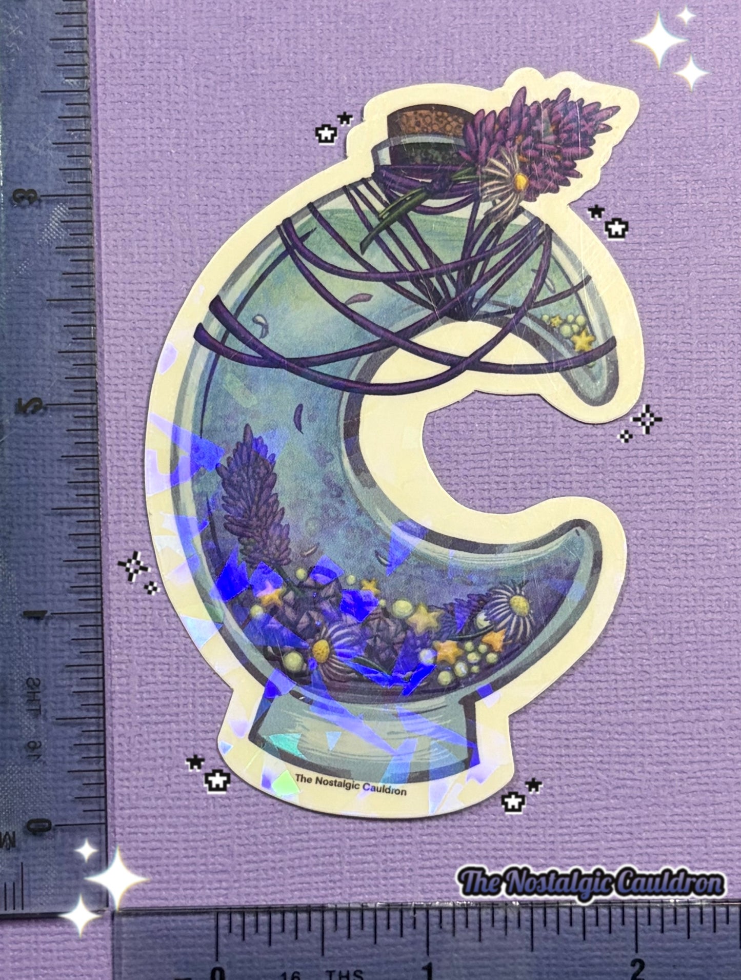 Holographic “Sleep Potion” Sticker