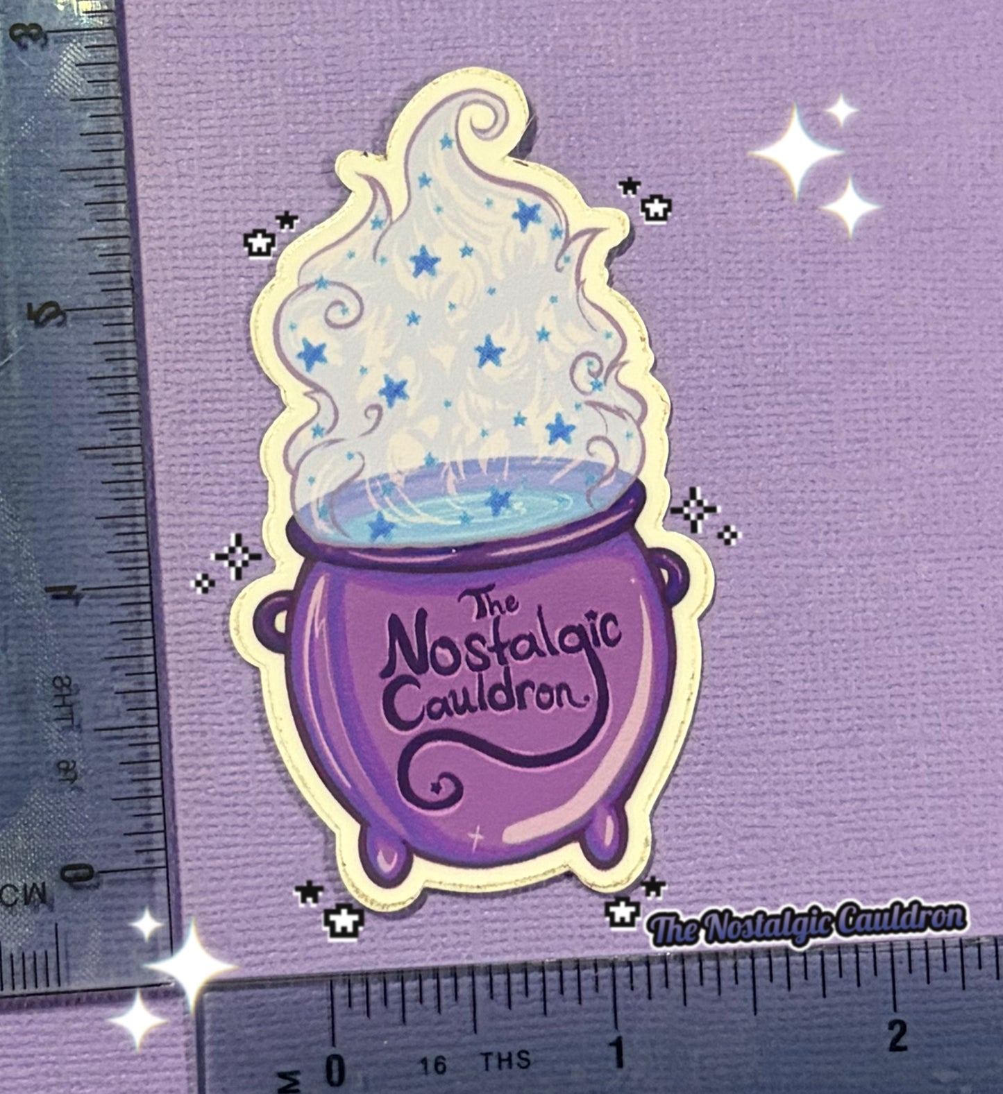 Nostalgic Cauldron Logo Sticker