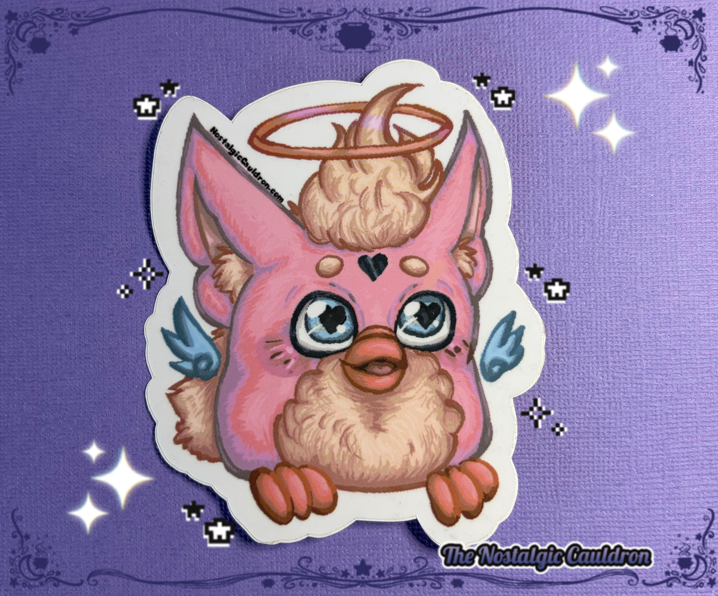 Angel Toy Sticker