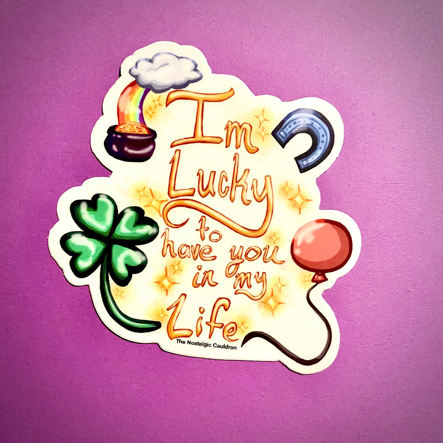 Lucky Charm Sticker