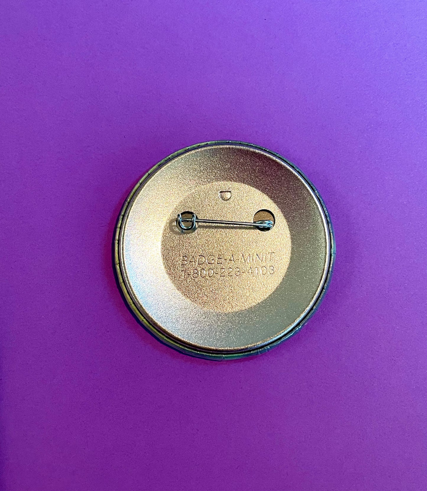 “He/They” - Alien Pronoun Pin-back button