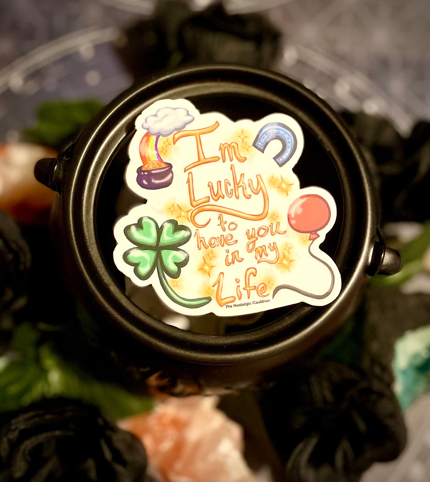 Lucky Charm Sticker