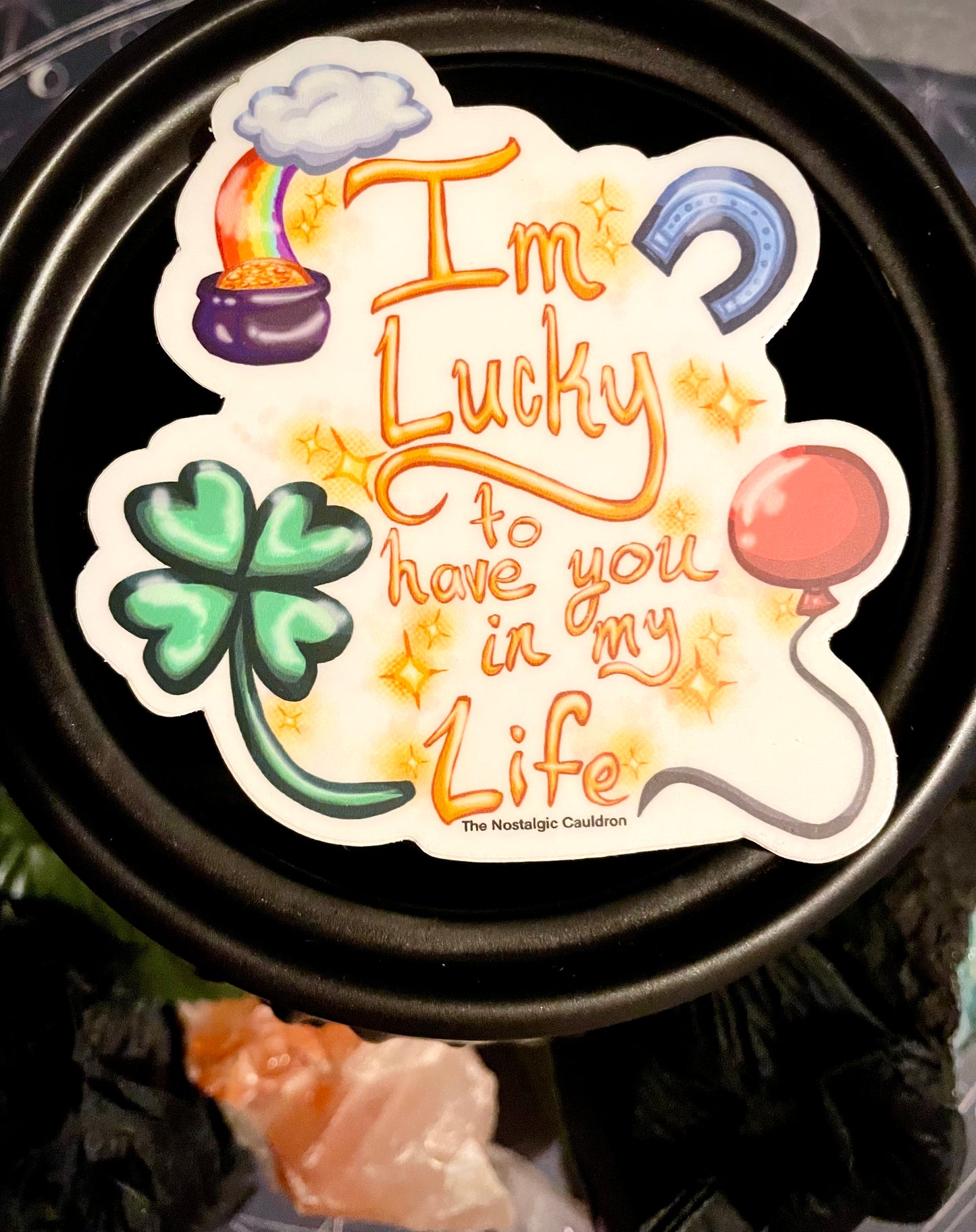 Lucky Charm Sticker