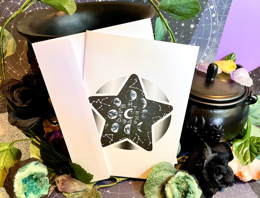 Star Sign A7 Greeting Cards