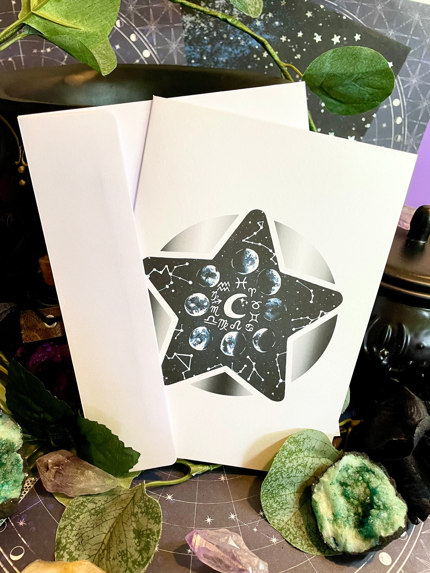 Star Sign A7 Greeting Cards