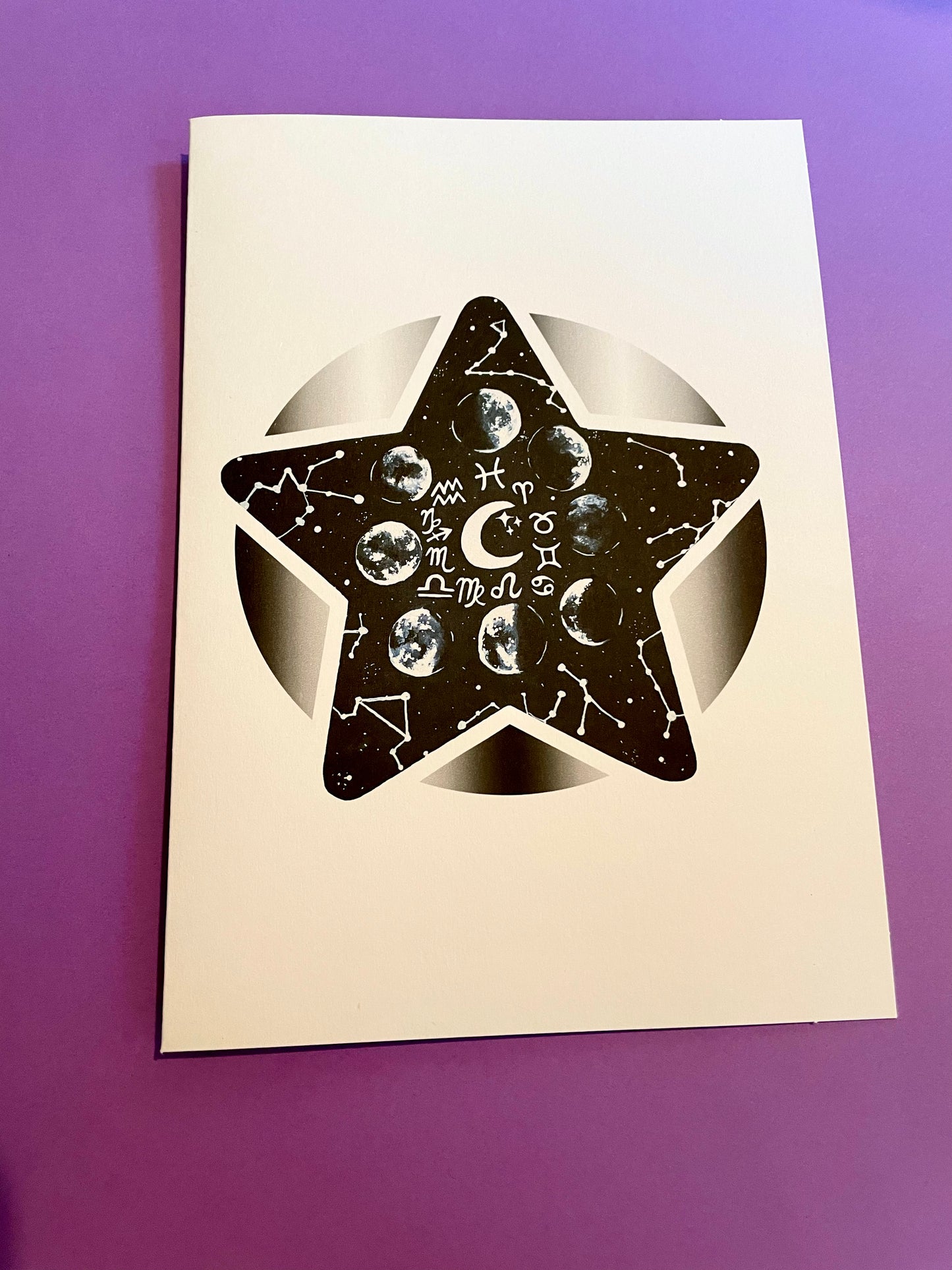 Star Sign A7 Greeting Cards